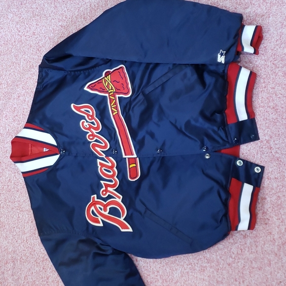 STARTER Other - Vintage Starter Braves Jacket men's size large